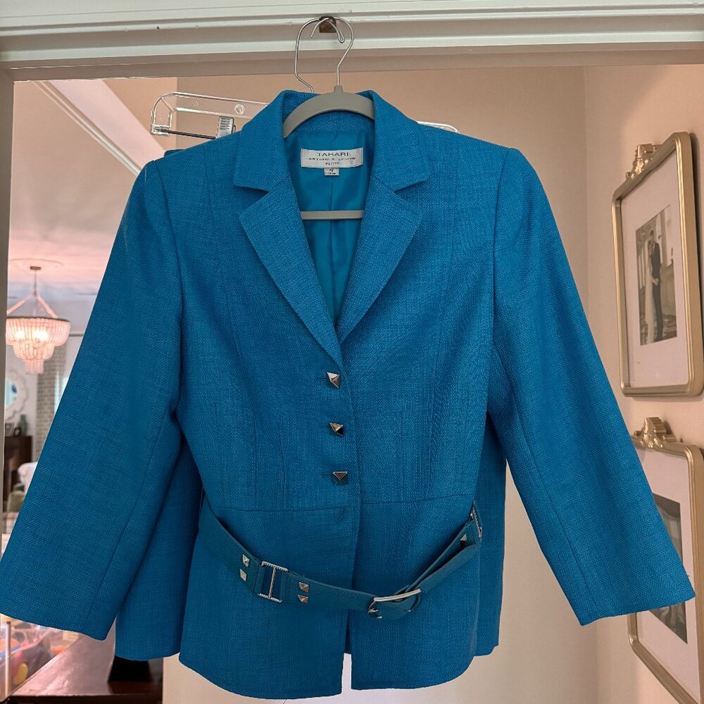 Skirt Suit Sets (Size 4 & 6P) by Tahari and Zac & Rachel